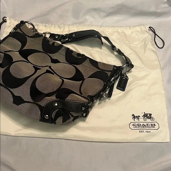 Coach Black Leather Interior Label - Picture 8 of 9